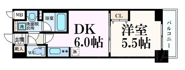 ベラジオ雅び京都西院の物件間取画像